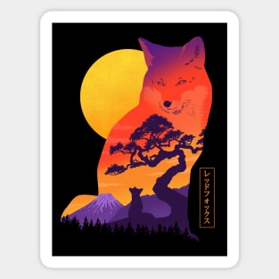 Red Fox Sticker